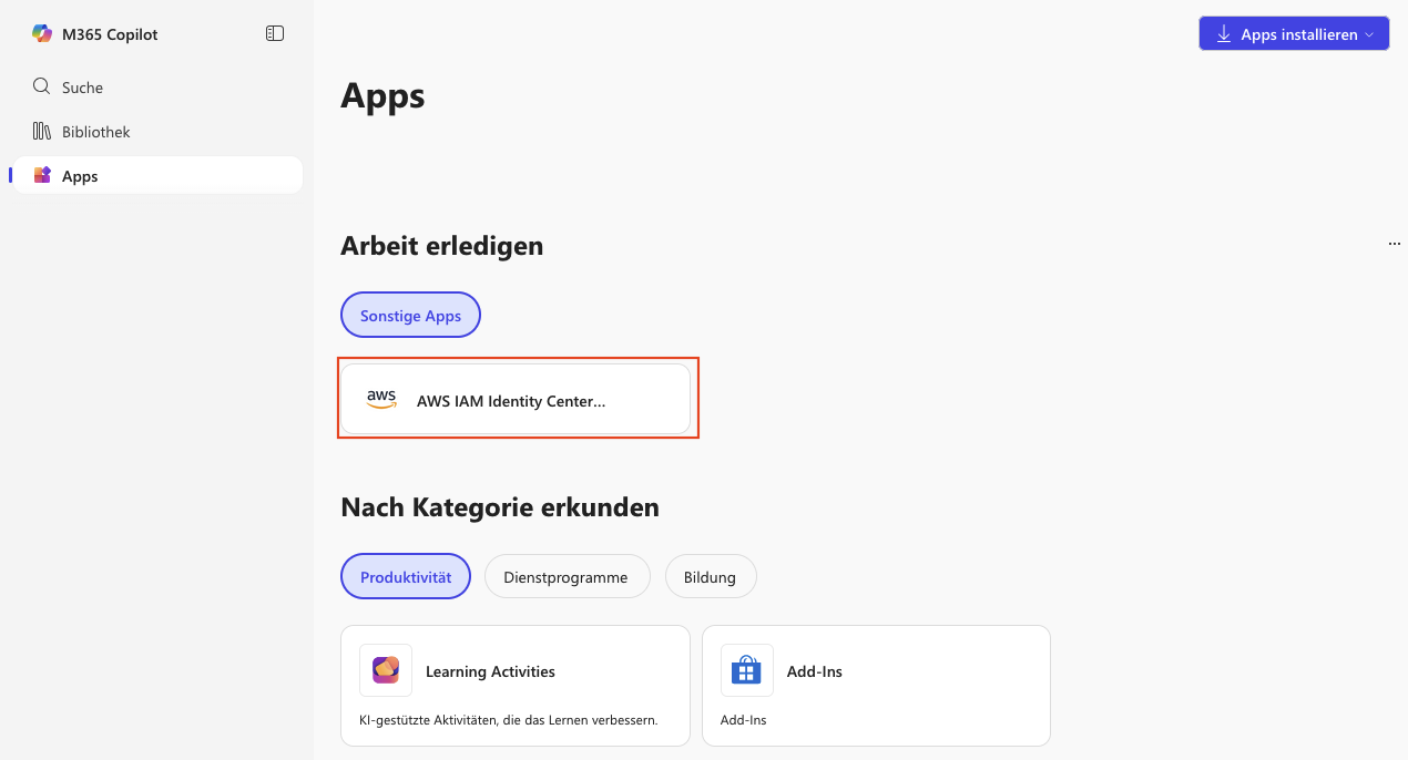 Entra ID App Console
