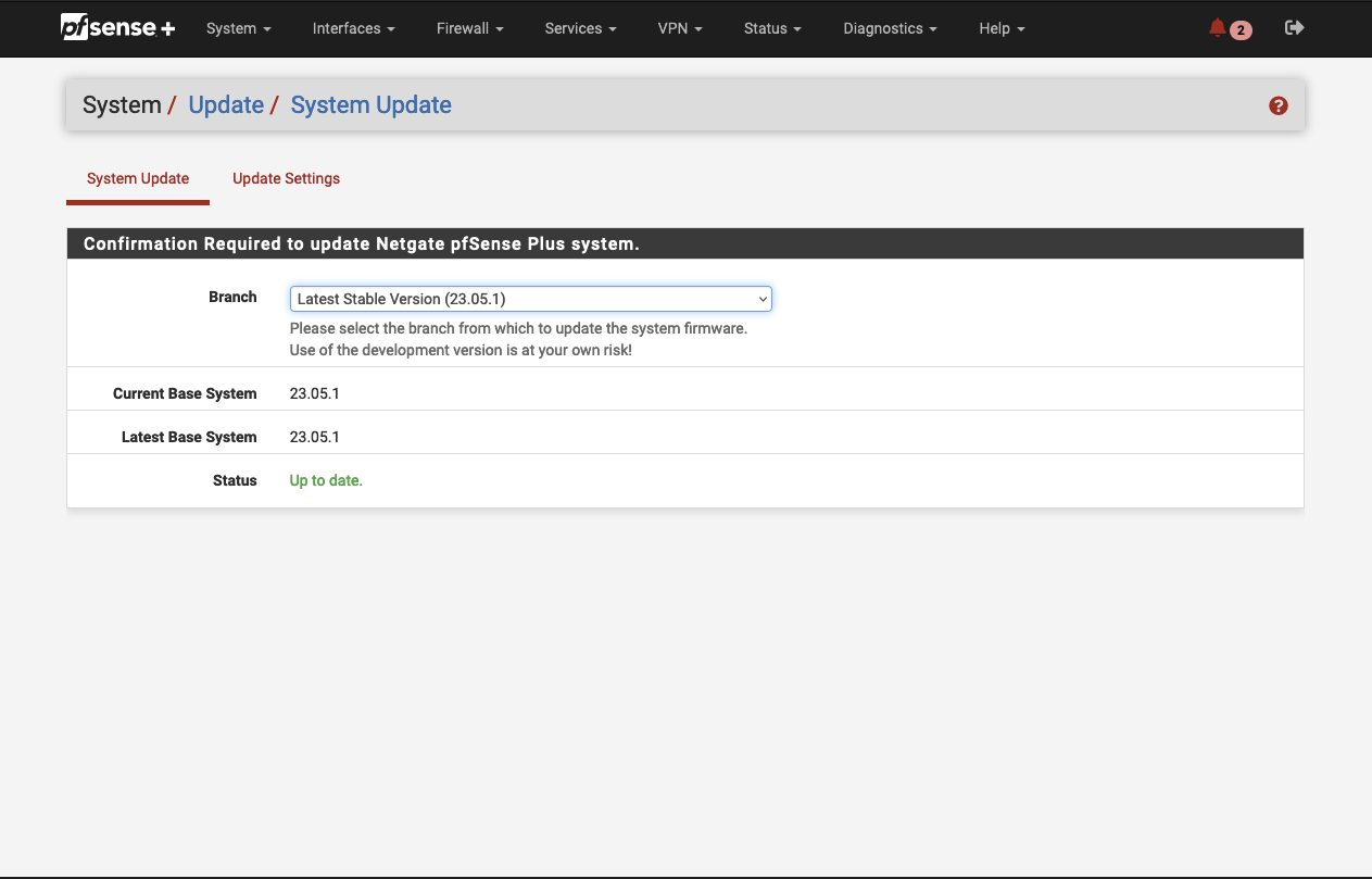 System Updates