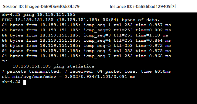 Client Server Ping